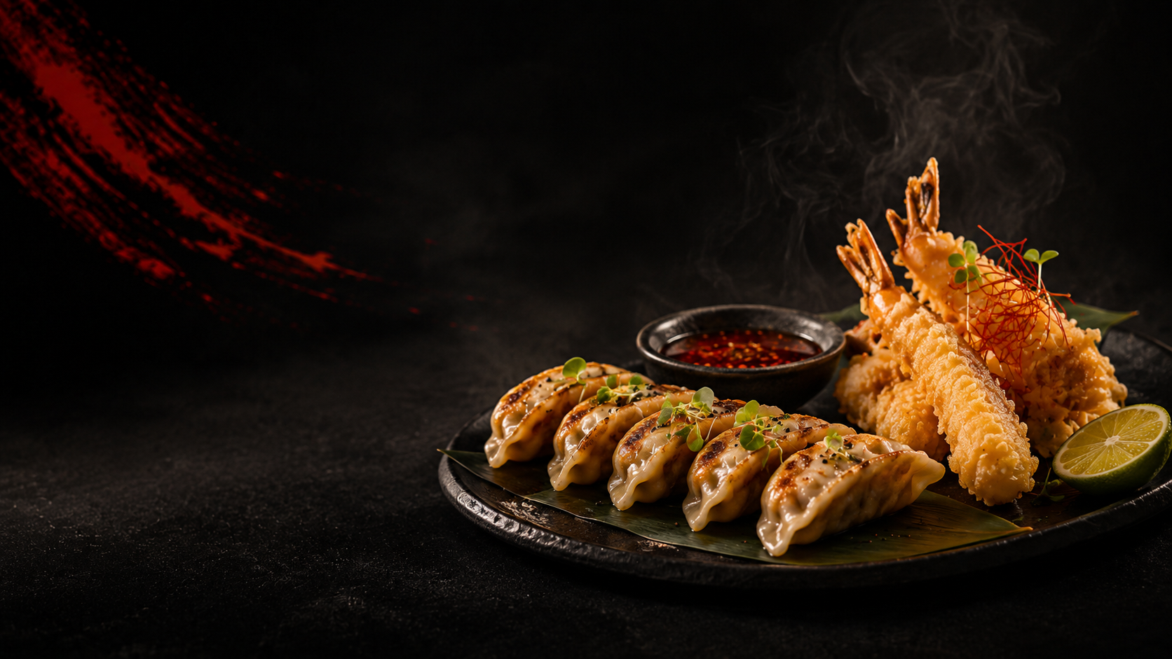 Entradas y tempura premium de Zenko